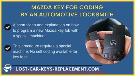 how to program a mazda smart card key|replacement key for Mazda.